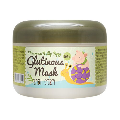 Elizavecca Milky Piggy Glutinous Mask 80% Snail Cream 100ml - Daebak