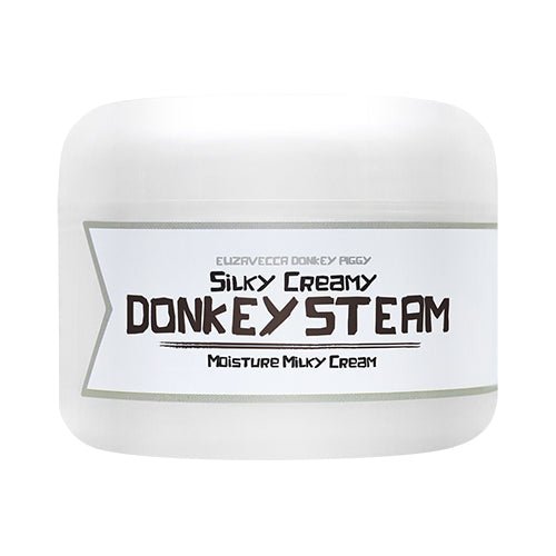 Elizavecca Silky Creamy Donkey Steam Moisture Milky Cream 100g - Daebak