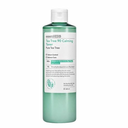 essenHERB Tea Tree 90 Calming Toner 320ml - Daebak