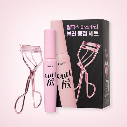 ETUDE Curl Fix Mascara & Eyelash Curler SET - Daebak