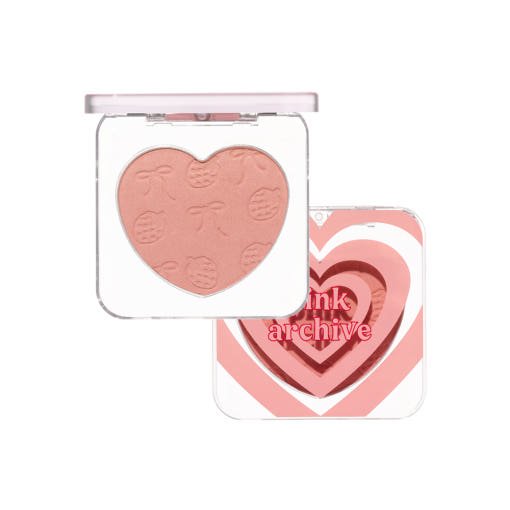 ETUDE Heart Flutter Blusher 4g Pinkarchive - Daebak