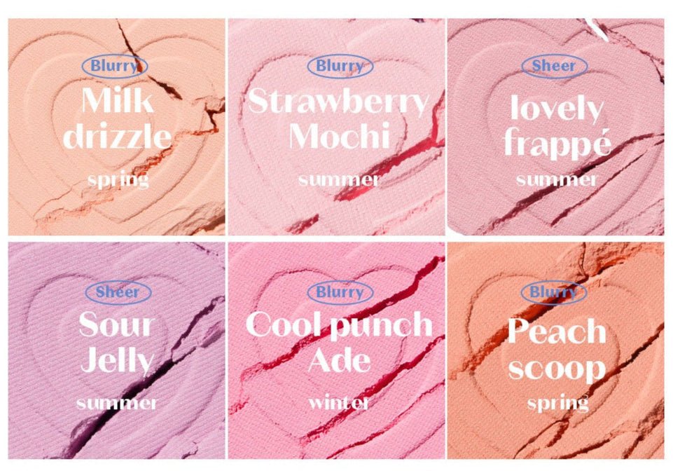 ETUDE Heart Pop Blusher Sarr Sweeties 4g - Daebak
