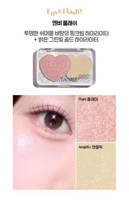 ETUDE Heart Pop Duo Blusher 7.5g - Daebak