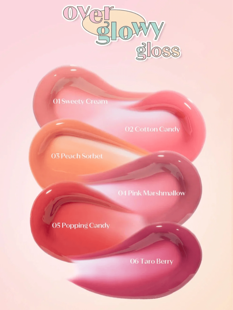 ETUDE Overglowy Gloss Sarr Sweeties 3g - Daebak