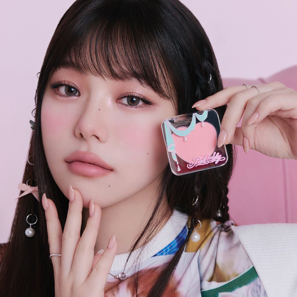 ETUDE Pink Shy Heart Pop Blusher 4g - Daebak