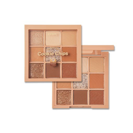 ETUDE Play Color Eyes 9-Color 7.2g Cookie Chips - Daebak