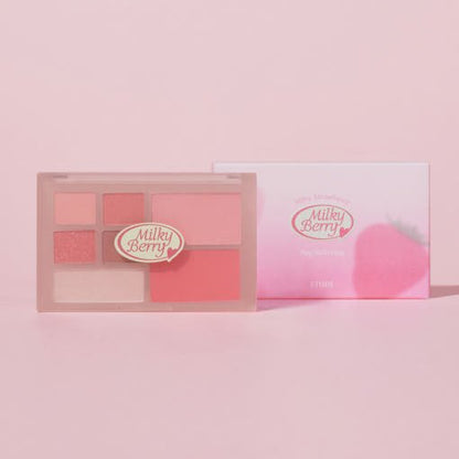 ETUDE Play Multi Eyes Milky Berry 6.8g - Daebak