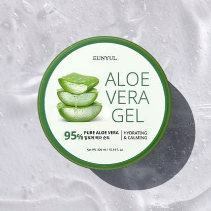 EUNYUL Aloe Vera Soothing Gel 95% 300ml - Daebak