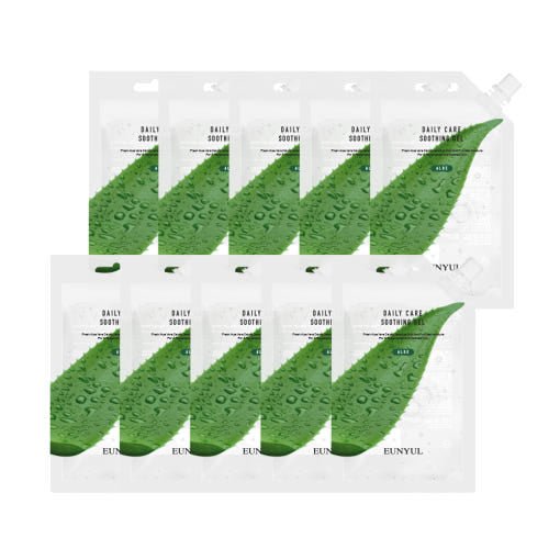EUNYUL Daily Care Aloe Soothing Gel Pouch 50ml*10ea - Daebak