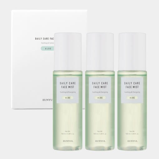 EUNYUL Daily Care Face Mist Aloe 100ml*3 pcs - Daebak