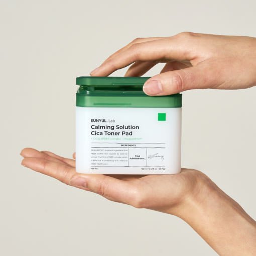 EUNYUL Lab Calming Solution CICA Toner Pad 60ea/190ml - Daebak