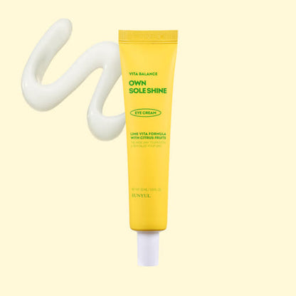 كريم العين OWN SOLE SHINE بتوازن الفيتامينات من EUNYUL ‏30ml