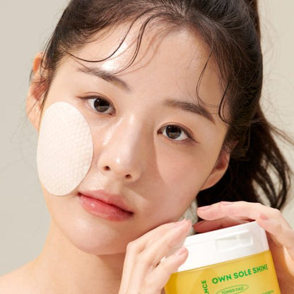 EUNYUL VITA BALANCE OWN SOLE SHINE Toner Pad 70 Pads/190ml - Daebak