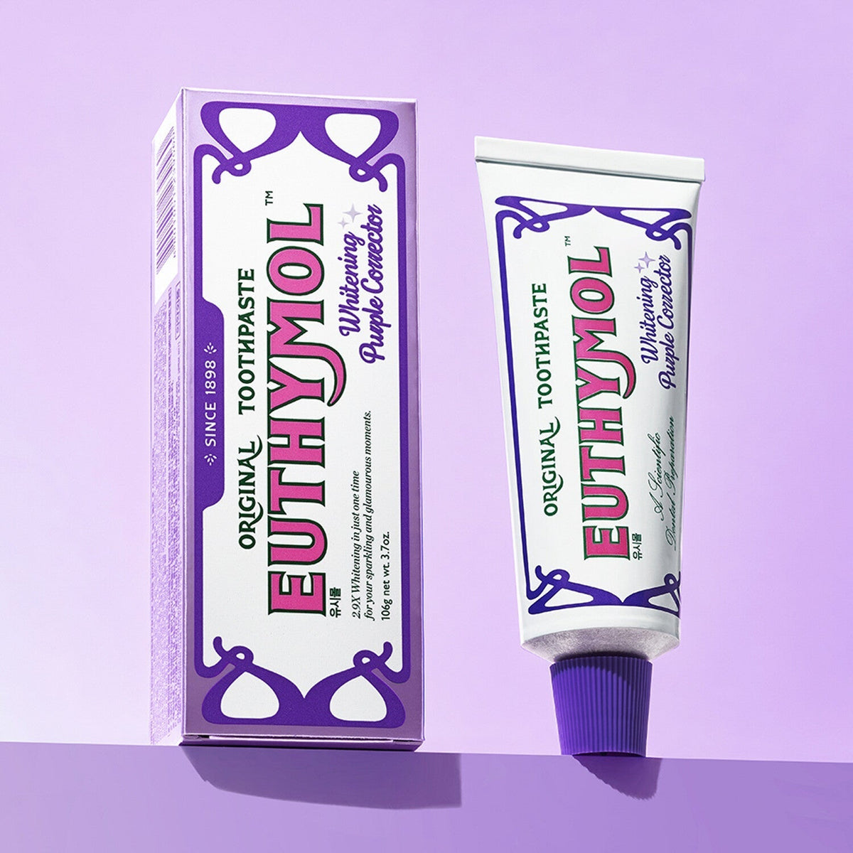EUTHYMOL Whitening Purple Toothpaste 106g - Daebak