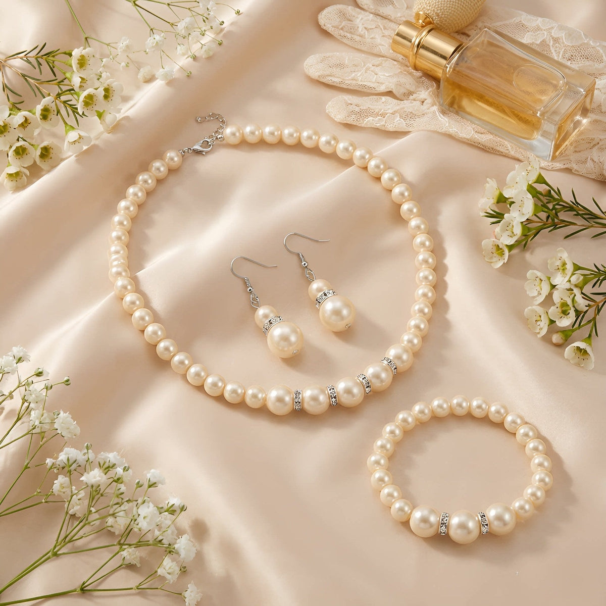 Exquisite Elegant Retro Shaped Baroque Pearl Korean Style Rings - Daebak