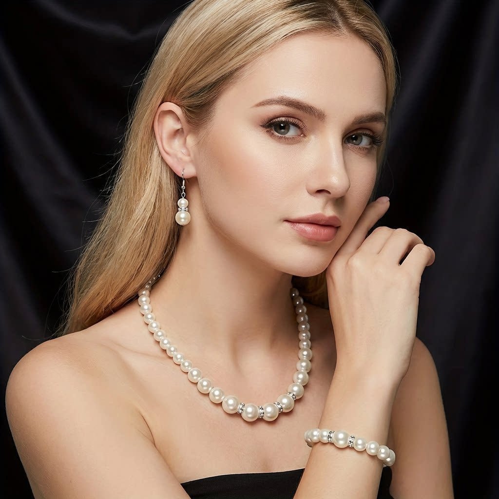 Exquisite Elegant Retro Shaped Baroque Pearl Korean Style Rings - Daebak