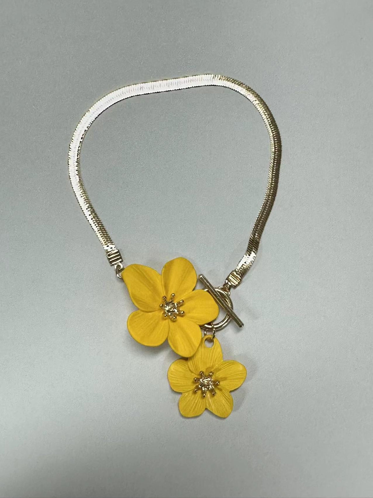 Fashion Simple All-match Flowers Anklet OT Buckle - Daebak