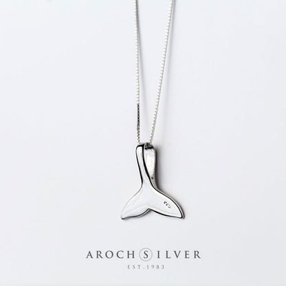 Female Beauty Fish Tail Dolphin Clavicle Necklaces - Daebak