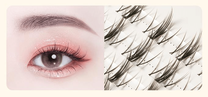 Fillimilli Point Piece Lashes (11mm)(60pcs) #Dolly Point - Daebak