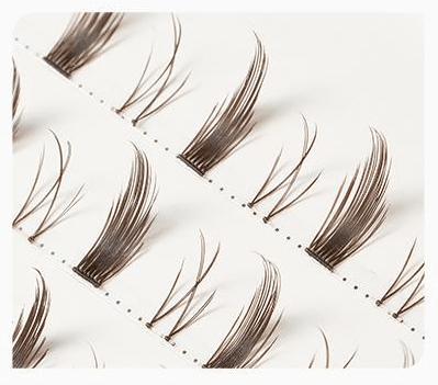 Fillimilli Point Piece Lashes (8,11mm)(80pcs) #Mellow Point - Daebak