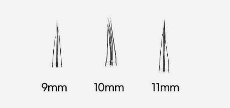 Fillimilli Point Piece Lashes (9,10,11MM) (90pcs) #A-SHAPE - Daebak