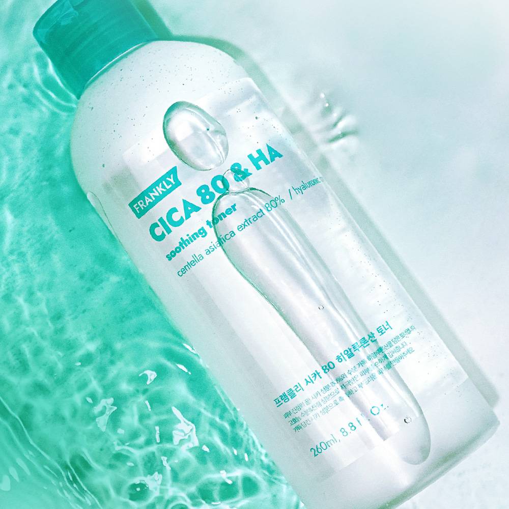 FRANKLY CICA 80 & Hyaluronic Acid Toner 260ml - Daebak