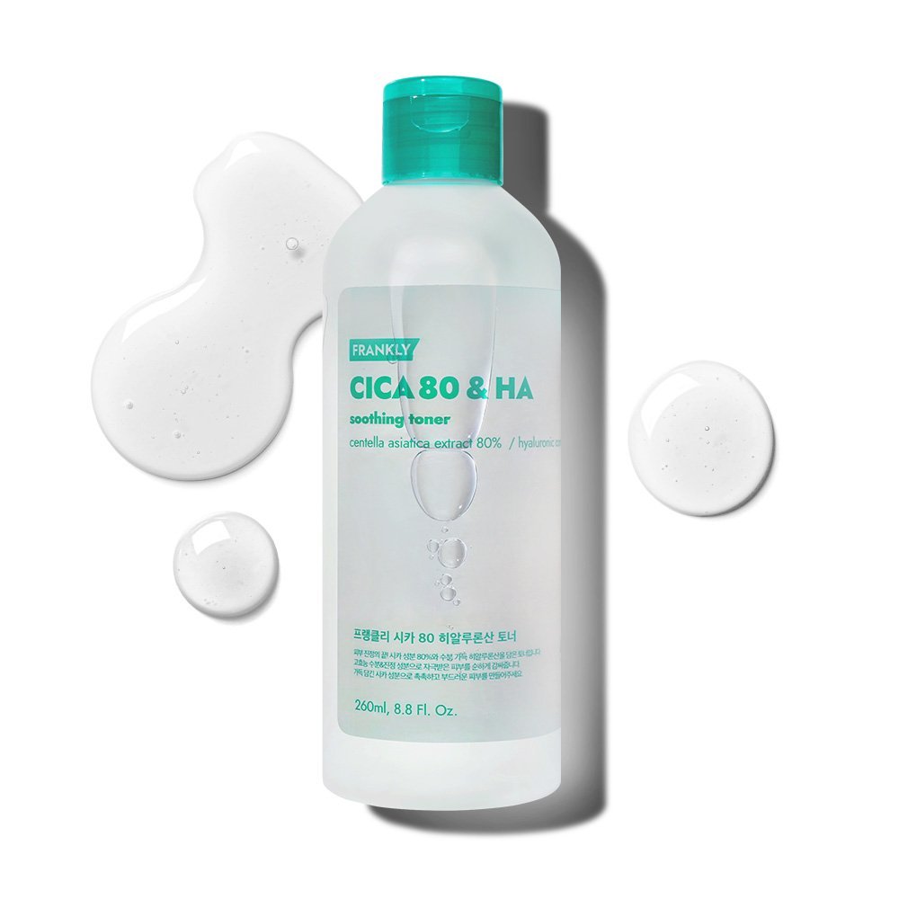 FRANKLY CICA 80 & Hyaluronic Acid Toner 260ml - Daebak