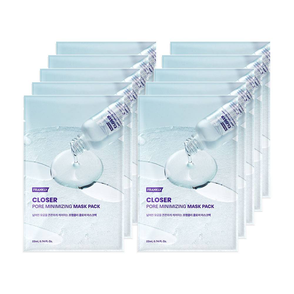 FRANKLY Closer Pore Minimizing Mask Pack 22ml X 10ea - Daebak
