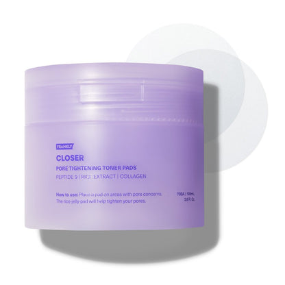 FRANKLY Closer Pore Tightening Toner Pads 105ml/70ea - Daebak