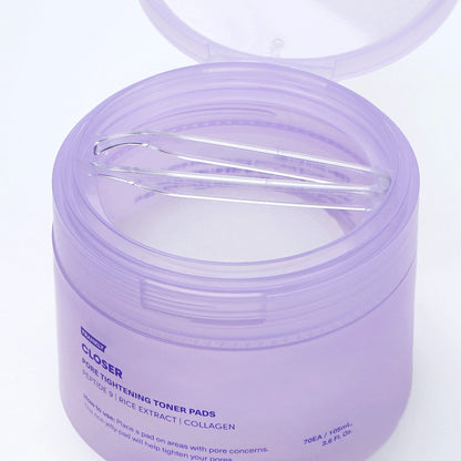FRANKLY Closer Pore Tightening Toner Pads 105ml/70ea - Daebak