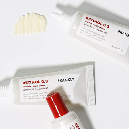 FRANKLY Retinol 0.3 Wrinkle Repair Cream 20ml - Daebak