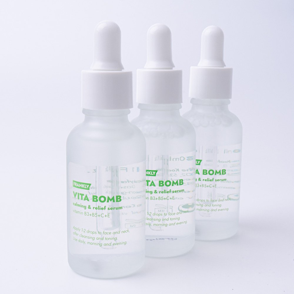FRANKLY Vita Bomb Serum (Calming & Relief) 30ml - Daebak