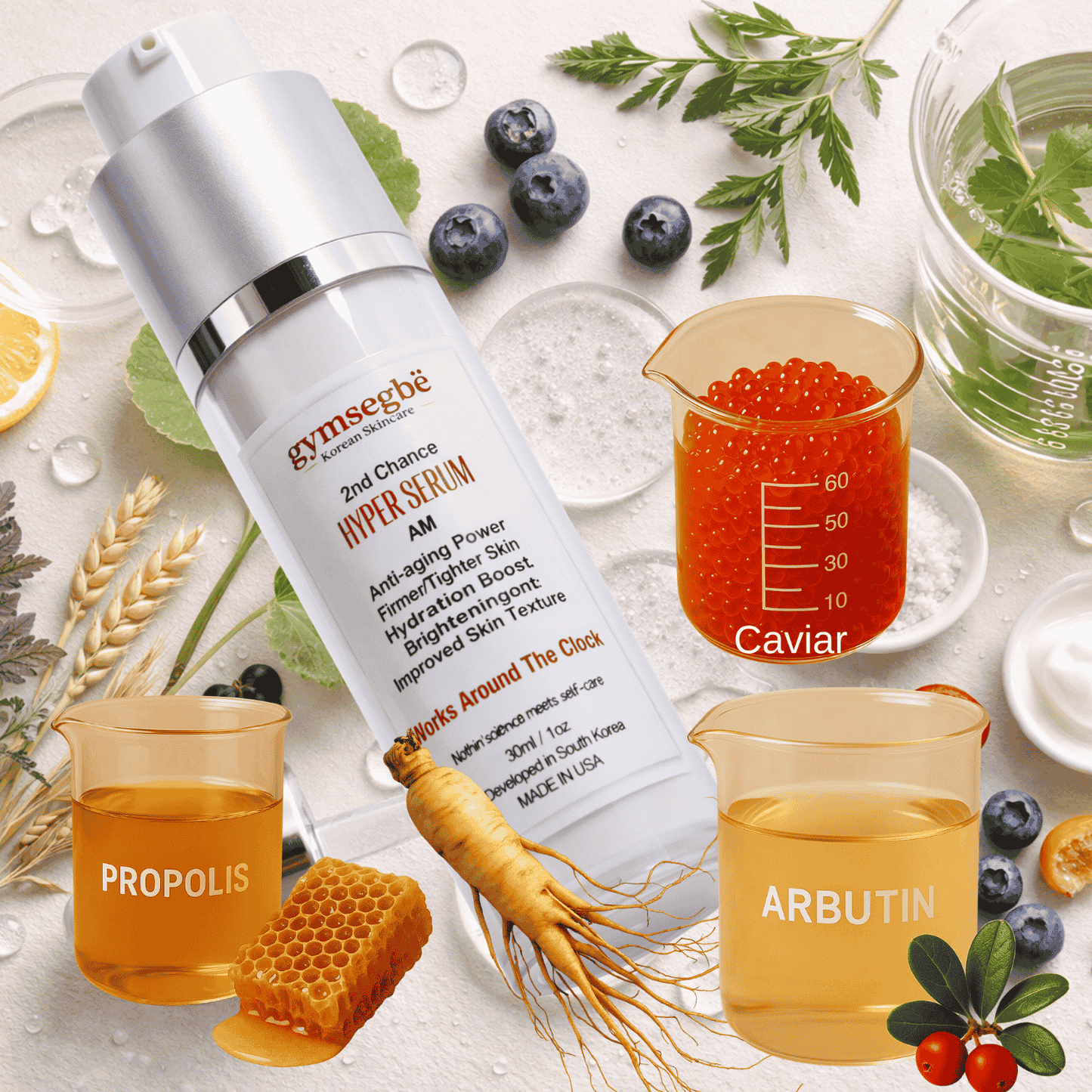 Full-Size Korean Skincare Set for Dark Spots, Fine Lines & Glass Skin - Daebak