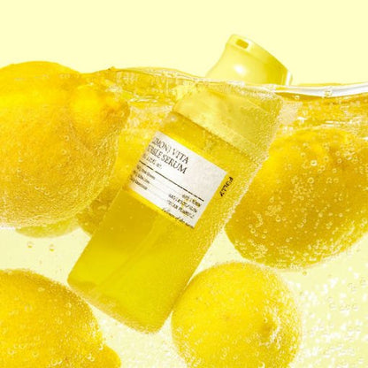FULLY LEMON VITA BUBBLE SERUM 95ml - Daebak
