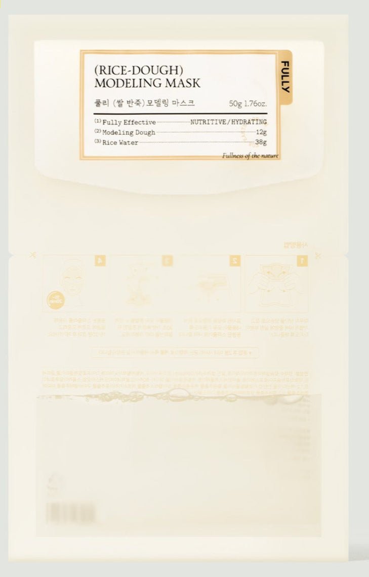 FULLY RICE-DOUGH MODELING MASK 50g*4ea - Daebak