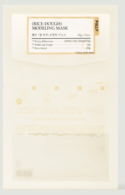 FULLY RICE-DOUGH MODELING MASK 50g*4ea - Daebak