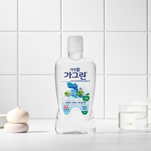 Gagreen Kids Mouthwash 380mlX3ea (Apple) - Daebak