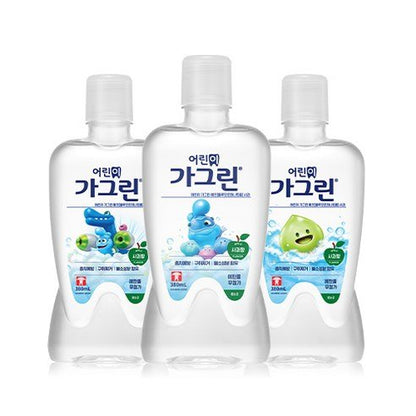 Gagreen Kids Mouthwash 380mlX3ea (Apple) - Daebak