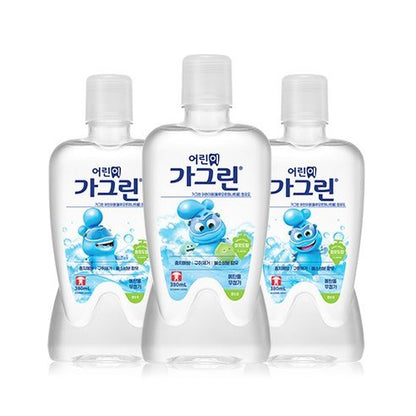 Gagreen Kids Mouthwash 380mlX3ea (Green Grape) - Daebak