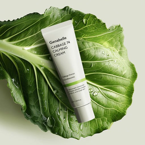 Genabelle Cabbage 74 Calming Cream 50ml - Daebak