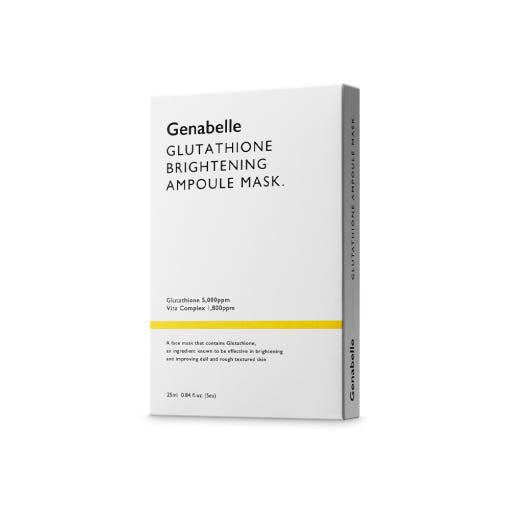 Genabelle Glutathione Brightening Ampoule Mask 25ml X 5ea - Daebak