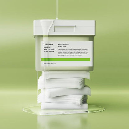 Genabelle Kale 82 Revitalizing Toner Pad 190ml/60ea - Daebak
