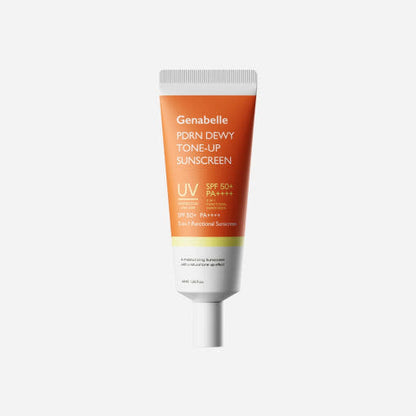واقي شمس Genabelle PDRN Dewy Tone-Up بمعامل حماية SPF50+ PA++++ بحجم 40ml