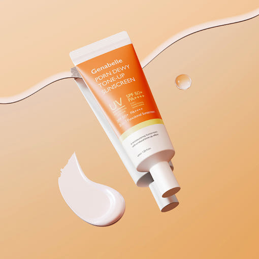 واقي شمس Genabelle PDRN Dewy Tone-Up بمعامل حماية SPF50+ PA++++ بحجم 40ml