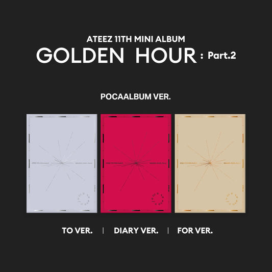 Ateez Golden Hour : Part 2 Pocaalbum