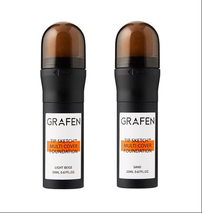 GRAFEN Tip Sketch Multi Cover Foundation SPF+ PA+++ 20ml (2colors)