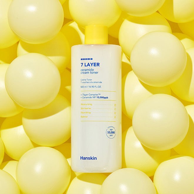 Hanskin 7 Layer Ceramide Cream Toner 500ml - Daebak