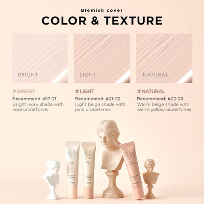 Hanskin Blemish Cover Color Edition Concealer 12g (5colors) - Daebak