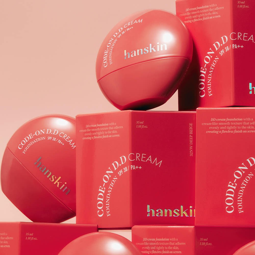Hanskin CODE-ON DD Cream Foundation SPF38 PA++ 35ml (5colors) - Daebak
