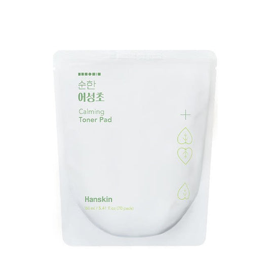 Hanskin Soonhan Houttuynia Claming Toner Pad 160ml/70ea [Refill] - Daebak